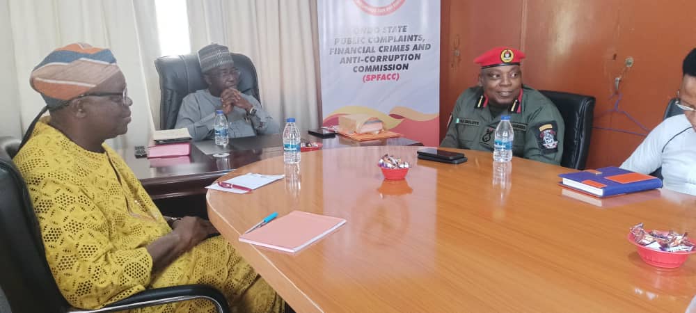 Collaborative Visit to the Ondo State Command, Nigerian Security and Civil Defence Corps (NSCDC)